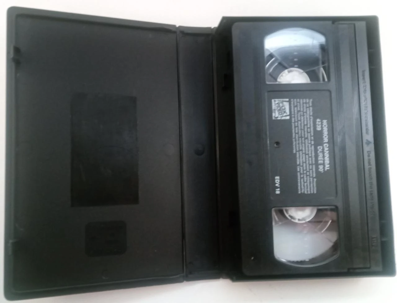 VHS Horror Cannibal – Ruggero Deodato – vintage video cassette – photo 3